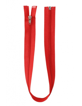 KIRMIZI METAL BAŞLIKLI T-10 PLASTİK BOY FERMUARI SEPARÉ – 60/70/80/90/100 CM 